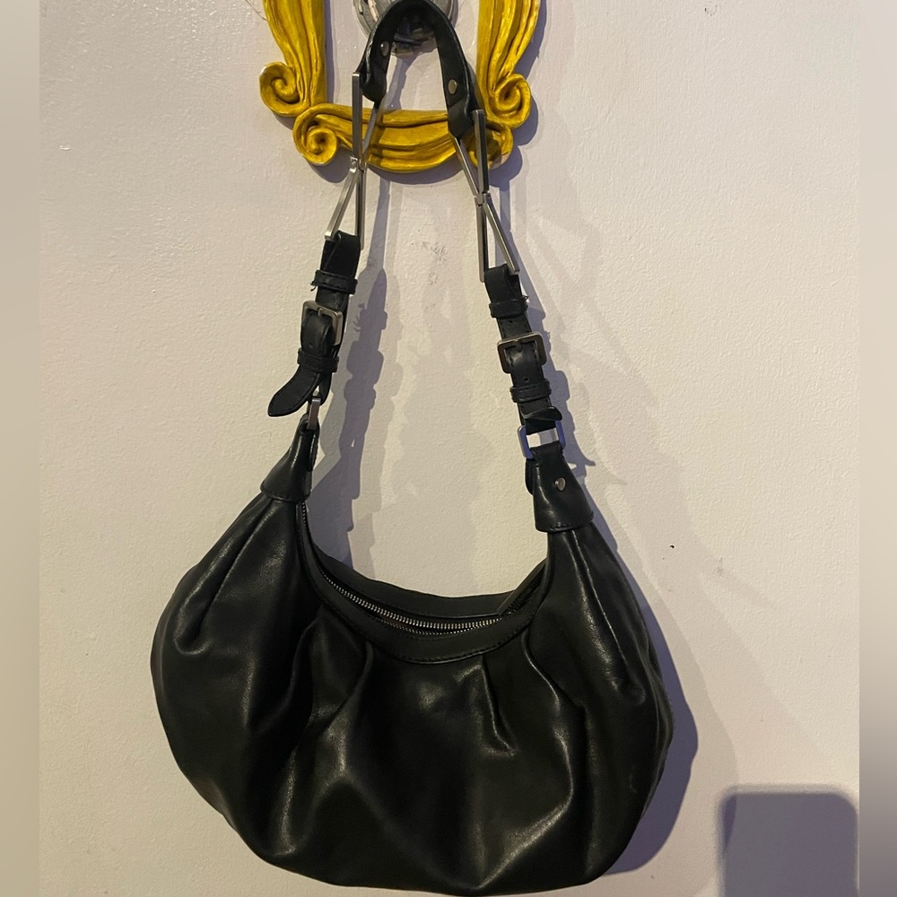 Calvin Klein leather pocketbook.